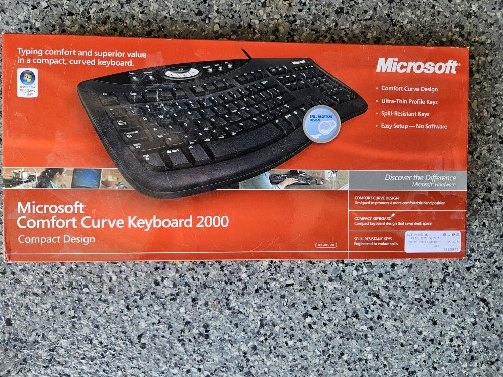 Microsoft Comfort Curve Keyboard 2000
