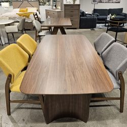 New 5 Pc Modern Dining Collection! 