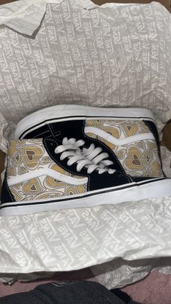 TRIPPY HEARTS SK8-Hi VANS 🩷🤎