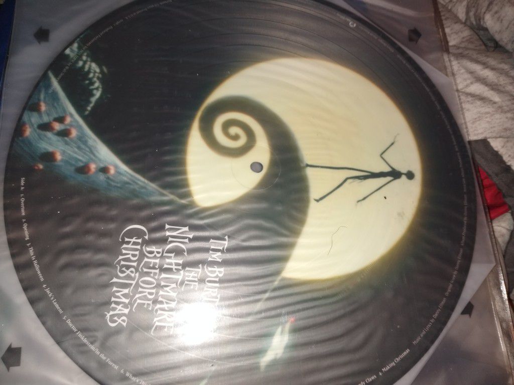 Nightmare Before Christmas 12" VINYL RECORDS (NEW)
