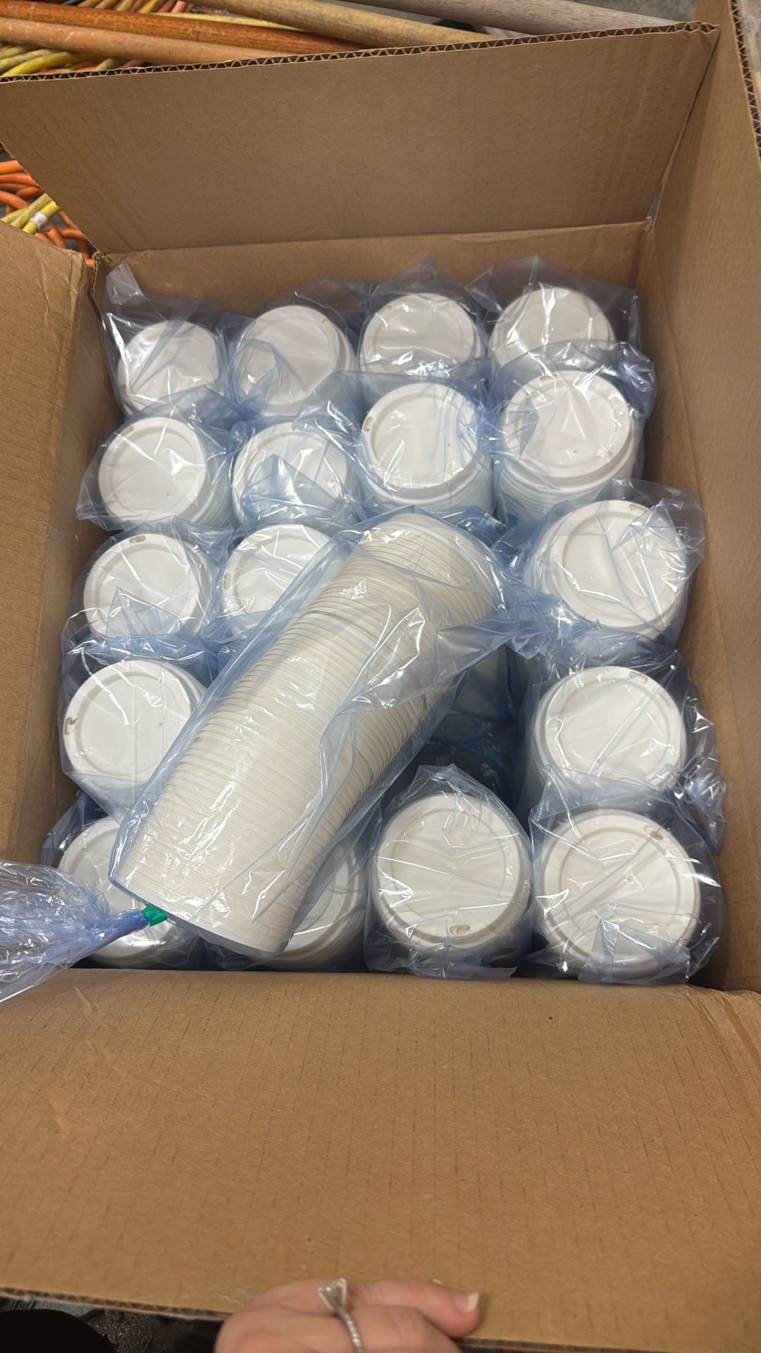 Cup Lids 16 oz White