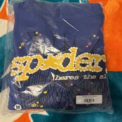 Sp5der Hoodie ‘TC Blue’