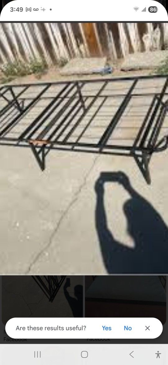 Twin Bed Frame $20 good Condition