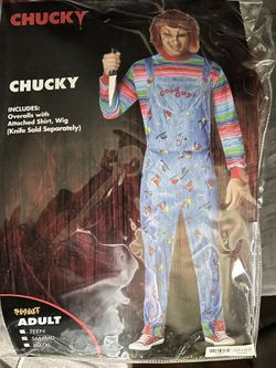 Halloween Men’s/teen Chucky Costume Size Small/Med
