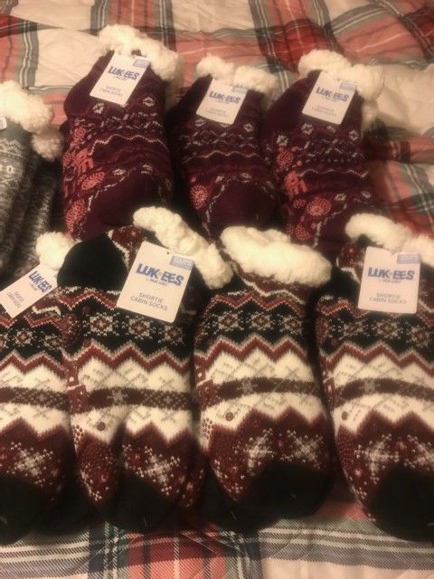 New 21 Pairs Lukees Shortie Cabin Socks