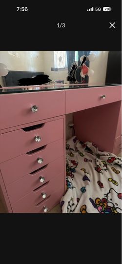 Impressions Vanity Mirror and Desk