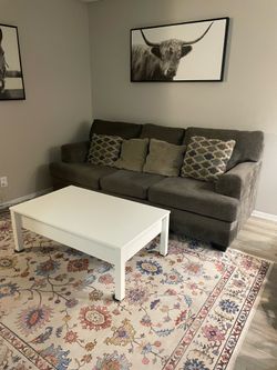 Sofa and coffee table