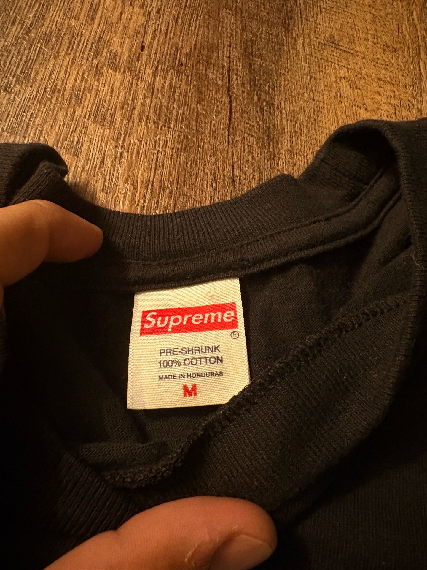 Supreme Black Tee