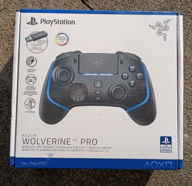 Razer Wolverine Pro PS5/ PC Controller