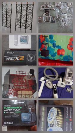 Variety of items