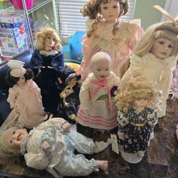 Porcelain Doll Collection