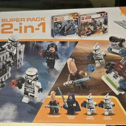 Retired 2018 LEGO #66596 Star Wars 2 In 1 Super Pack