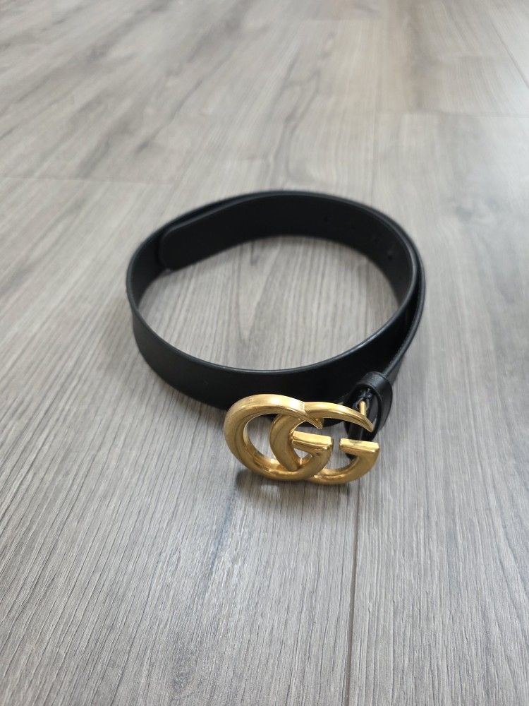 Gucci Marmot Wide Belt Size 85