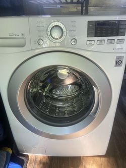 LG front loader washer and dryer