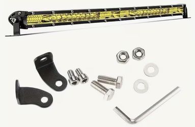 LED off-road light bar 20” yellow
