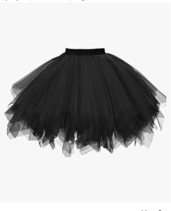 Black tutu super fluffy