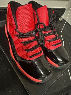 Jordan 11 Red Black Size 8.5 New With Bo