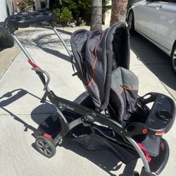 SIT And Stand Stroller