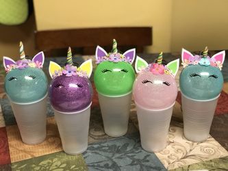 Custom unicorn ornaments 🦄