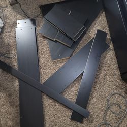 Ikea MICKE
Corner workstation, black-brown,