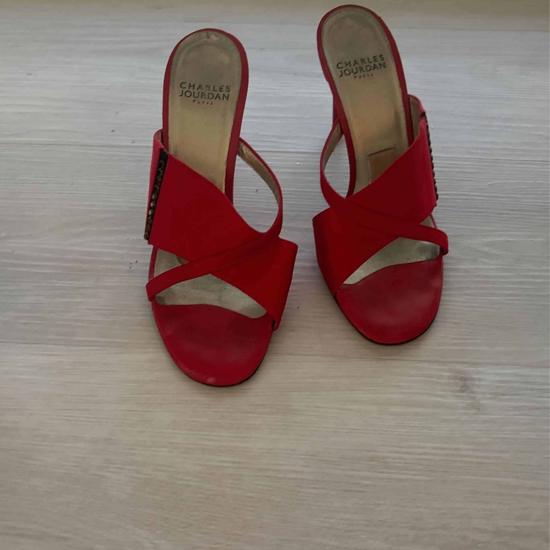 Charles Jordan Paris Red Heels