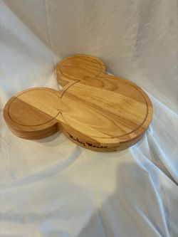 Mickey Mouse wood cheese board
