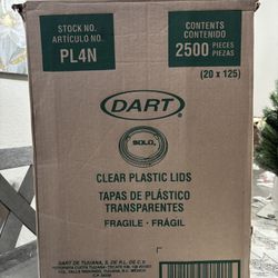 New Solo clear plastic Lids 
