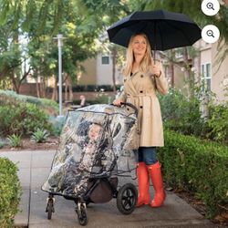Universal Plastic Stroller Cover