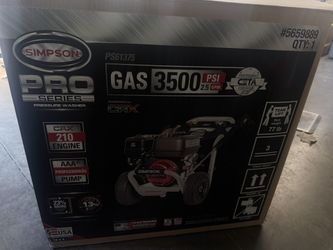 Simpson Has Pressure Washer 3500 2.5