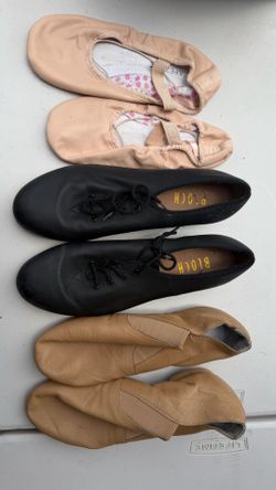 BALLETS / JAZZ  /  TAP SHOES …….   SIZE 8.5  (8 1/2 )