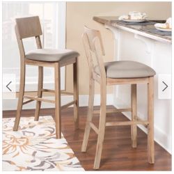 ChurchHomeCollections .co      Loren Gray Wash Bar Stool