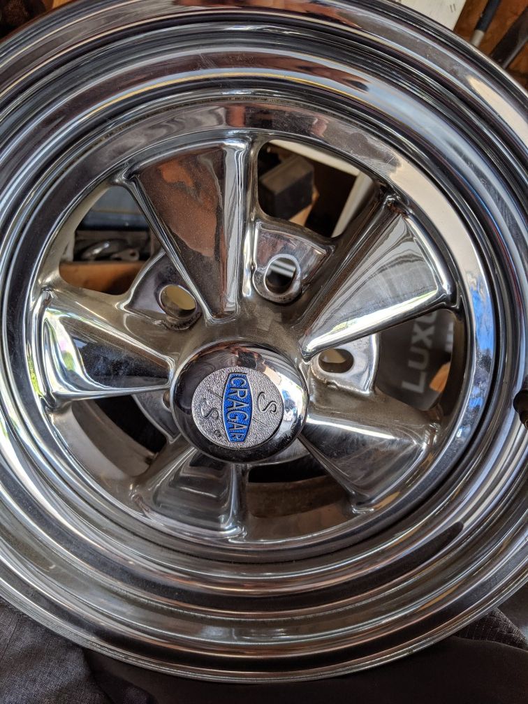 Cragar SS 15" wheels 15x8 for Sale in San Bernardino, CA OfferUp