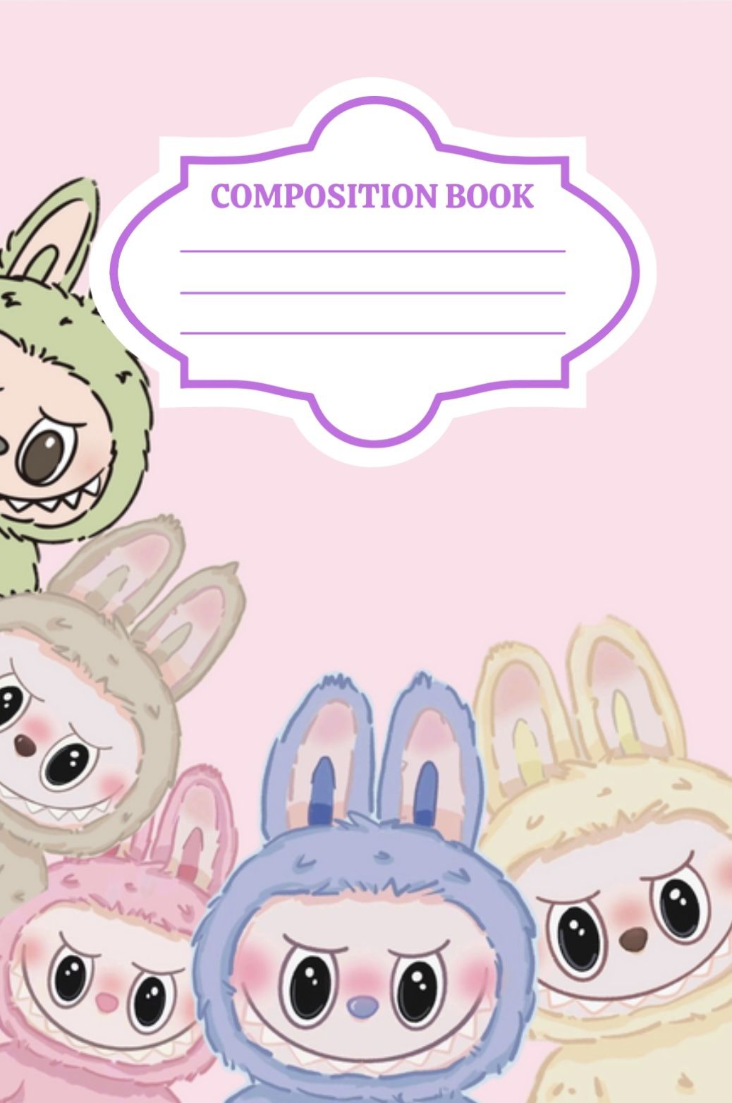 Labubu Comp Books