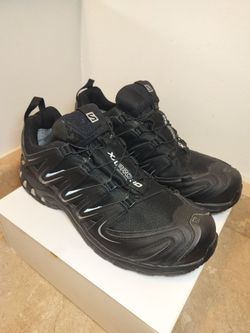 Salomon XA Pro 3D GTX Trail Running Shoes Men's Size US 10.5 Black Gore-Tex