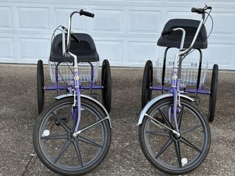 New Adult Tricycles With Matching Helmets (2 Available)