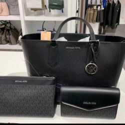 New MK 3 and 1 tote bag