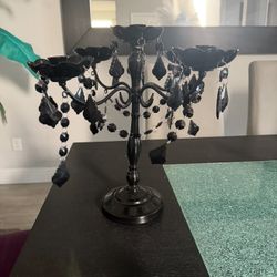 Black Candle Holder 