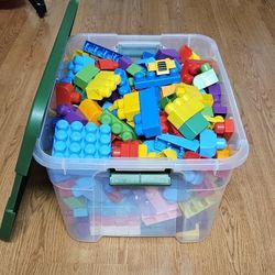 Big Box Of Mega Bloks.
