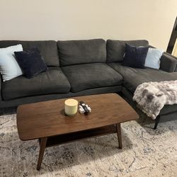 Grey Sectional Couch