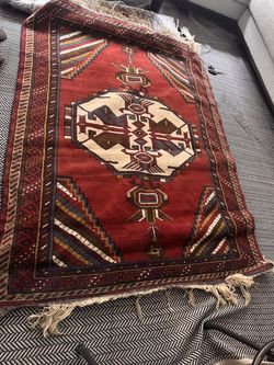 Antique Hand Knotted Rug