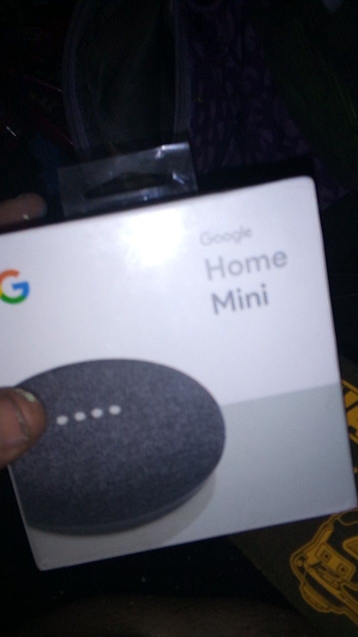 3 Google minis Bluetooth smart home devices 3rd gen