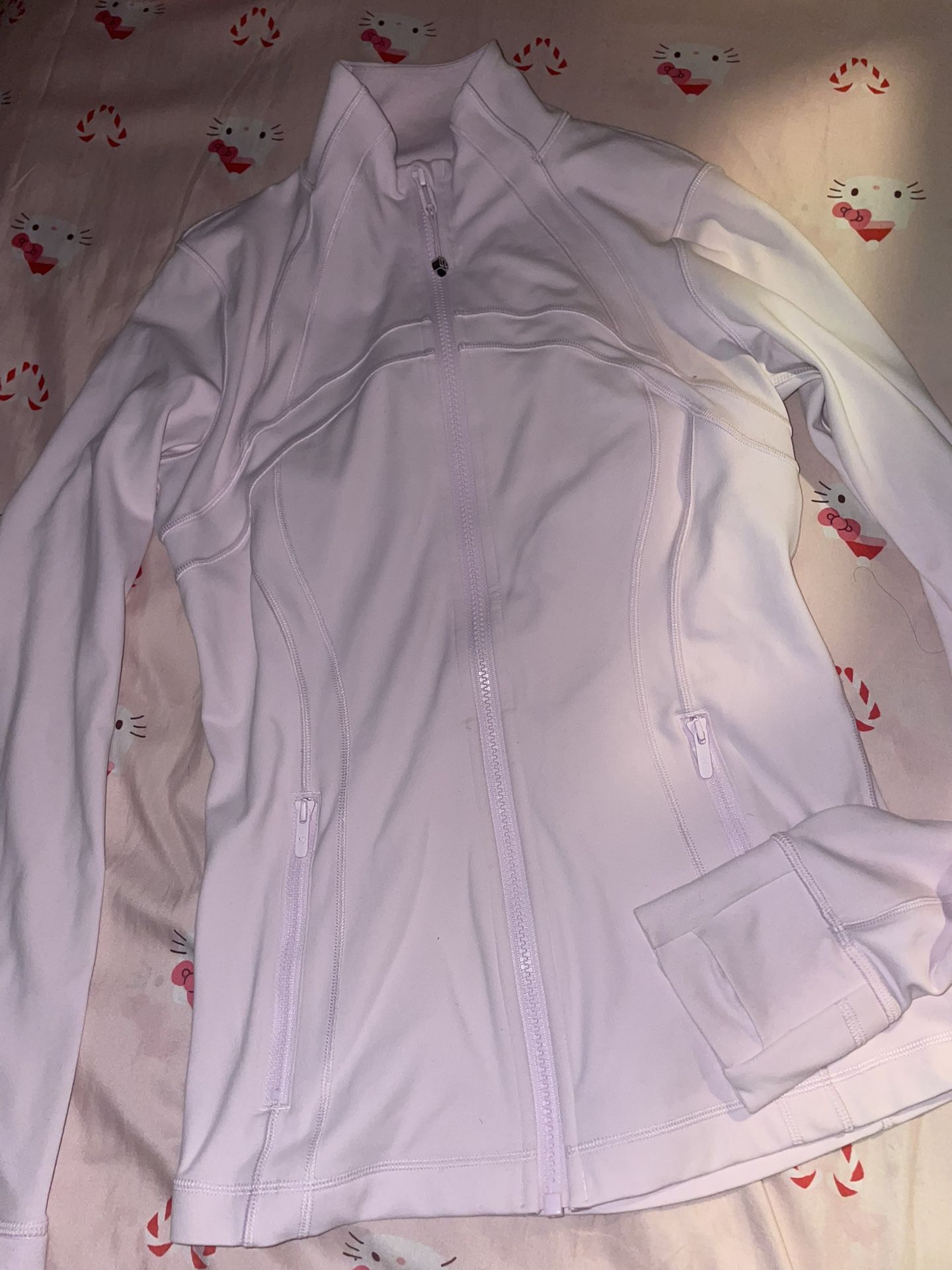 pink organza lululemon jacket