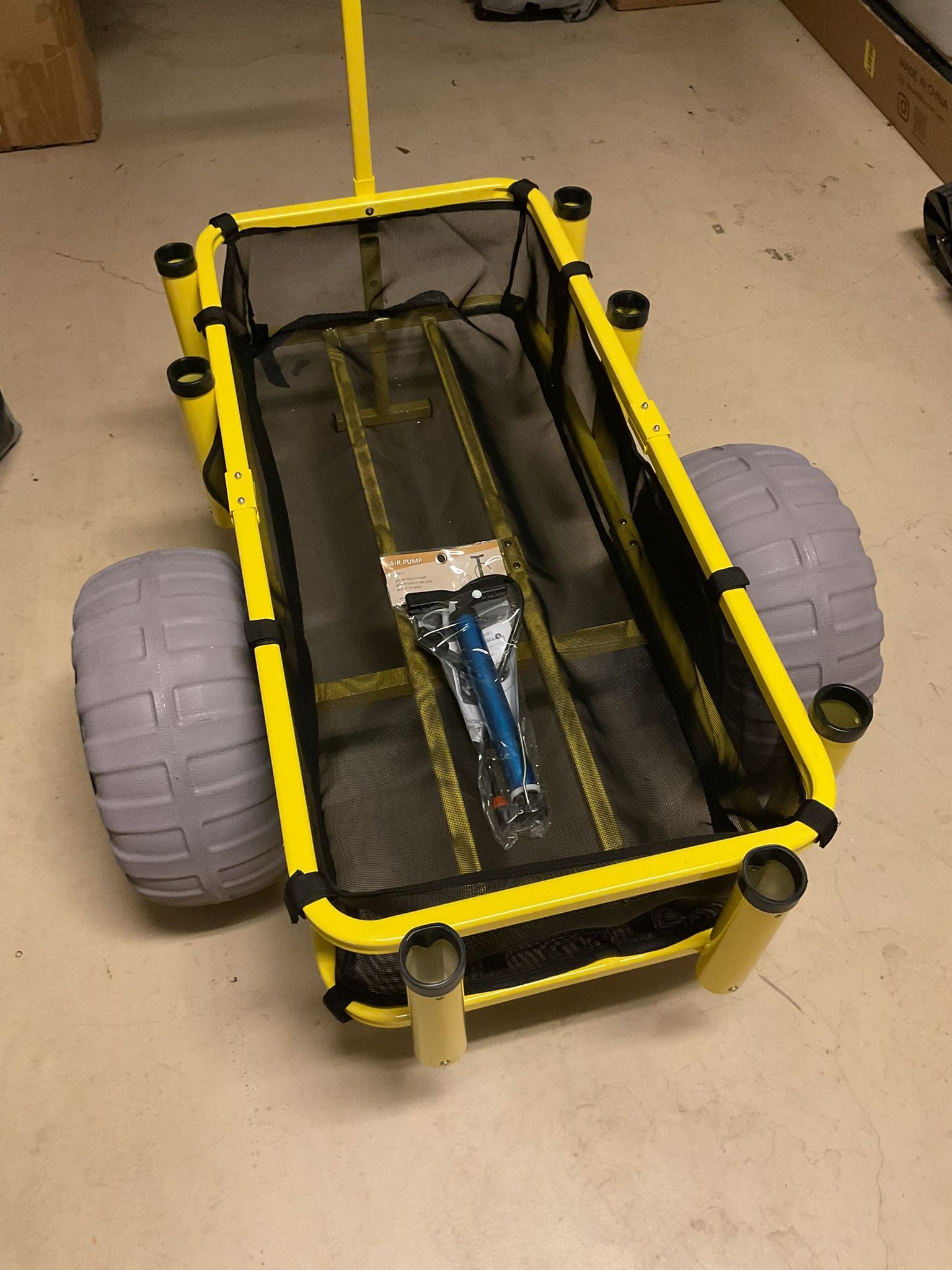 Balloon Tire Surf and Beach Cart, Fishing Cart 