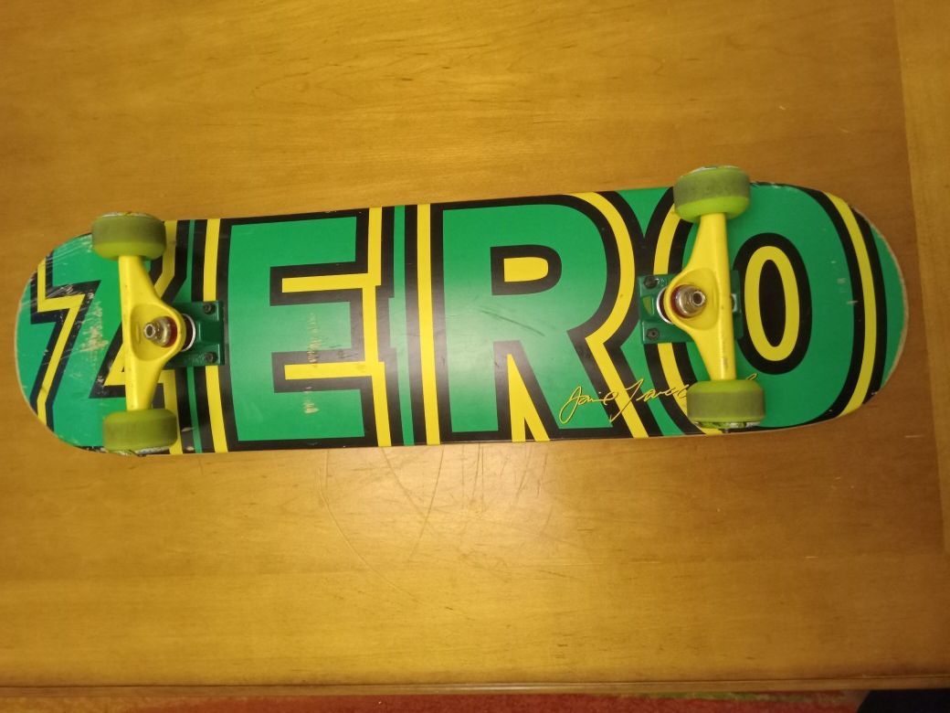 Jamie Tancowny Zero Deck With Venture Trucks And Spitfire Wheels