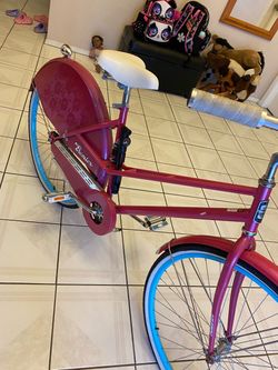 Premier Cruiser Bike Red and Blue