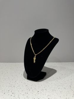 Diamond San Judas pendant