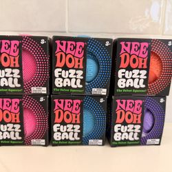 Needoh Fuzz Ball The Velvet Squeeze