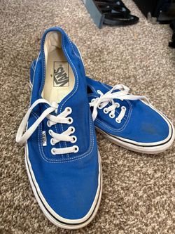 Vintage blue Vans Authentic canvas sneakers Men’s 9.5 Women’s 11