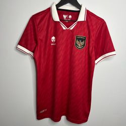 Indonesia National Team Jersey Mens Medium Red Mills 2022-24 Soccer Football