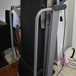 Running And Walking Treadmill With Arm Bars
